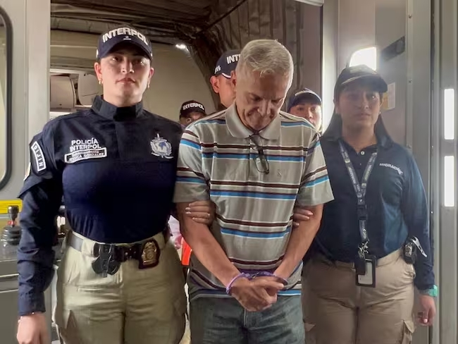 Llegada de Jaime Saade asesino de Nancy Mestre