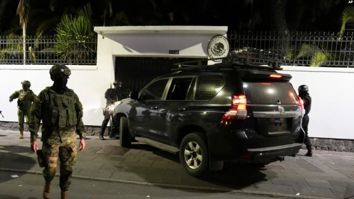 México lleva a Ecuador ante la CIJ por la irrupción en su embajada en Quito - foto tomada de VOA