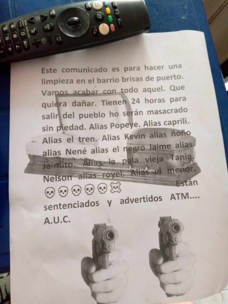 Joven de 21 años muere en ataque armado en Puerto Colombia 1 Panfleto