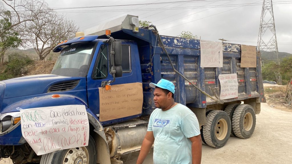Protesta mineros Argos 2