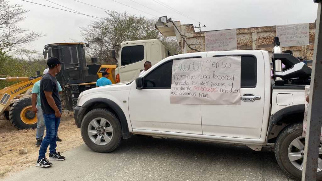 Protesta mineros Argos 3