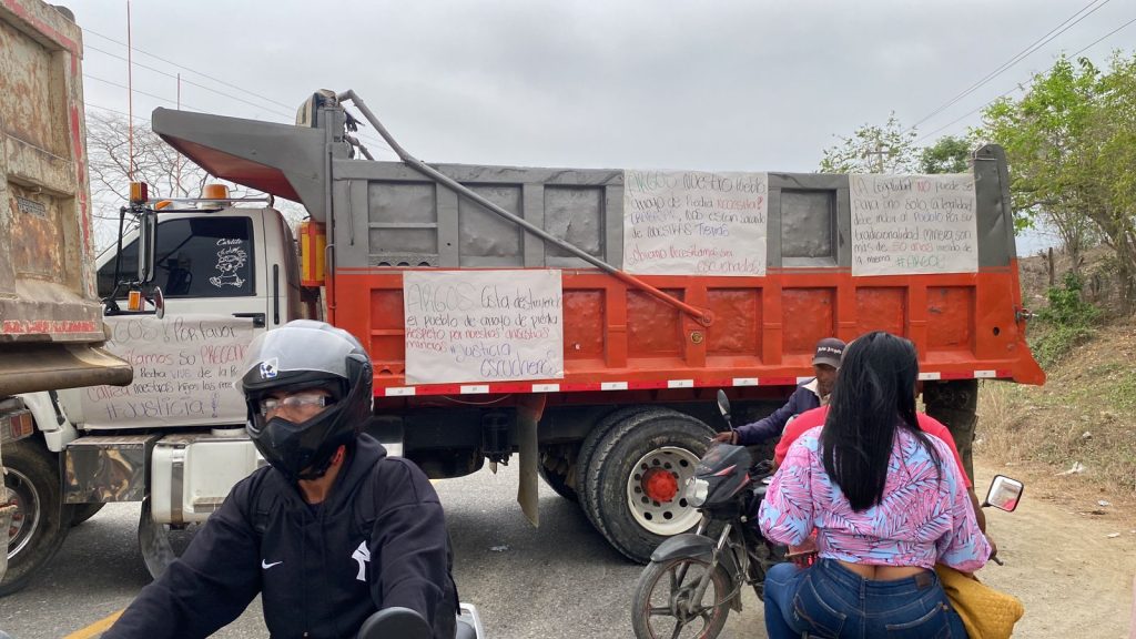 Protesta mineros Argos 5