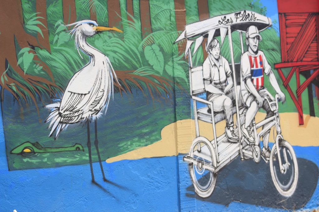 Las Flores se pinta de arte con el primer mural en homenaje a su identidad 1 WhatsApp Image 2024 04 07 at 18.33.07 1