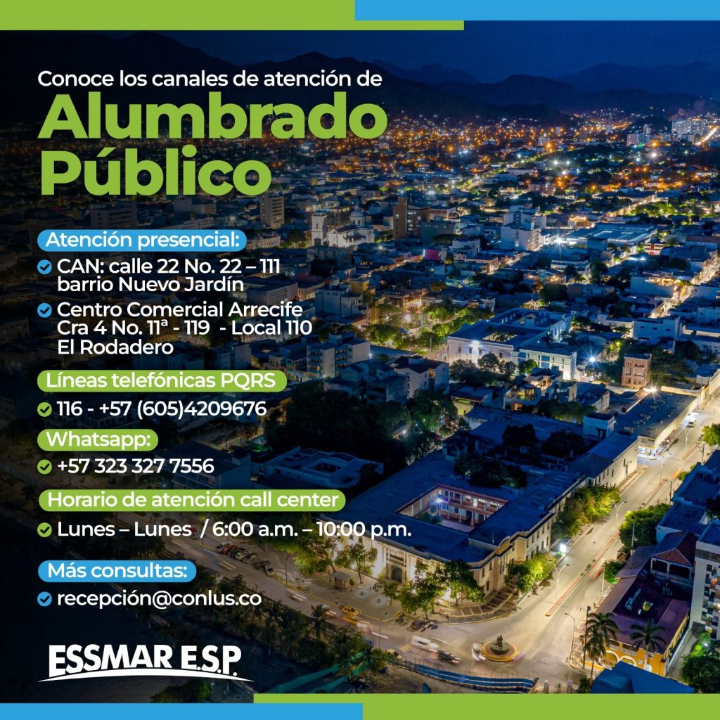 Essmar E.S.P. avanza en mantenimientos preventivos de Alumbrado Público en Santa Marta 1 WhatsApp Image 2024 04 17 at 18.10.58