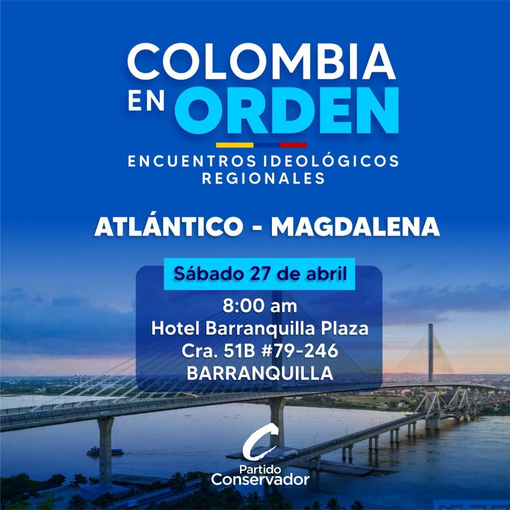 Se mueve el trapo azúl: conservadores realizaran encuentros ideológicos regionales 1 WhatsApp Image 2024 04 23 at 23.32.51