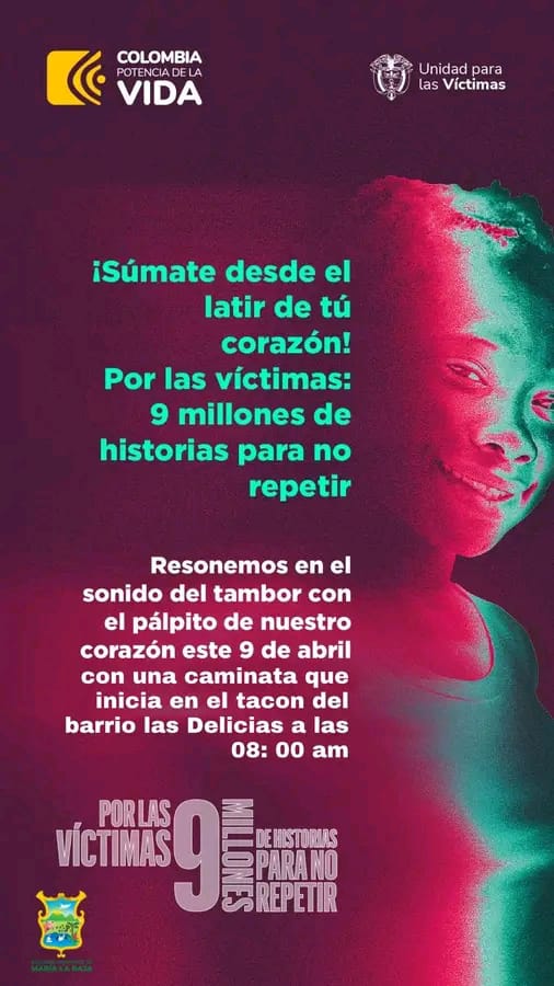 Pedagogía para la no repetición, tamboreo y entrega de indemnizaciones, entre los actos para honrar a víctimas del conflicto en Bolívar 2 de24bee5 80e3 4abc b4bf 4f17abc637cc