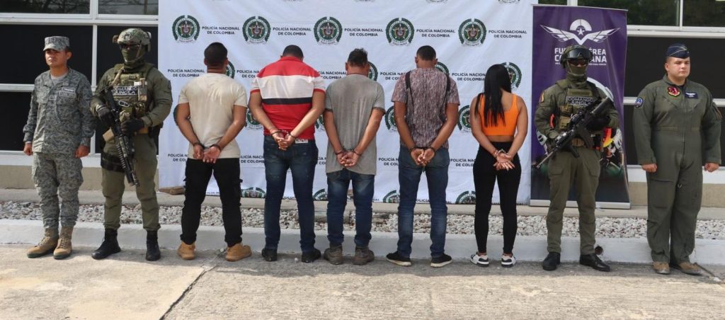 Cinco personas fueron capturadas como presuntos integrantes del ‘Clan del Golfo’ en el Magdalena 1 presuntos miembros del ‘Clan del Golfo 0