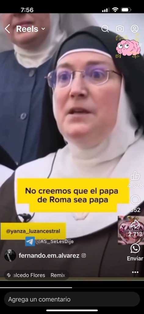 15 monjas se declararan en rebeldía ante el Vaticano y el papa Francisco 2 1c3bef08 82b6 4490 b5f3 15e68853d7e7