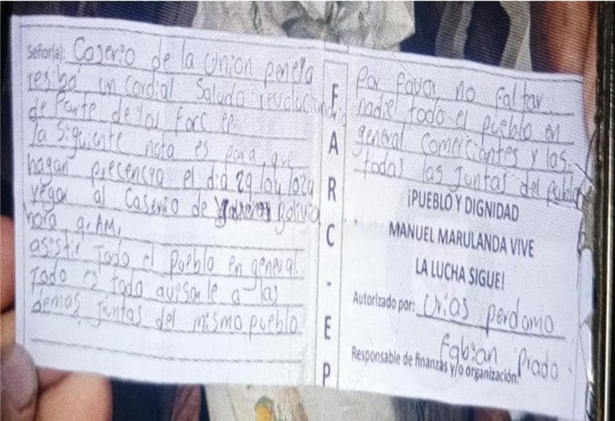 A la cárcel ‘Fabián Prado’, señalado cabecilla de las disidencias de las Farc 2 441061430 929521619184110 6466177502928914778 n