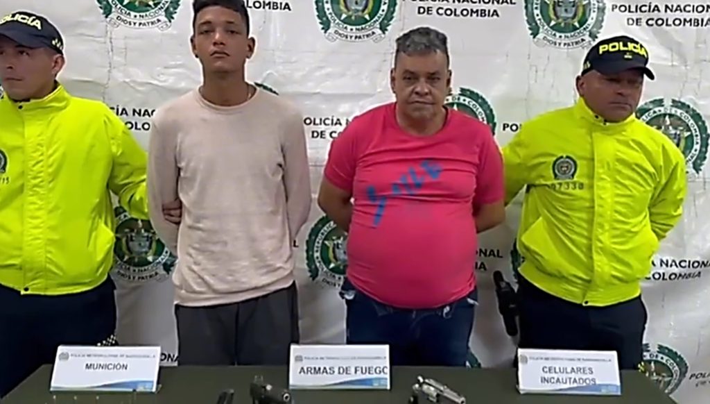 Así cayó alias "Ñía" y "Carlos", dinamizadores del homicidio en Barranquilla 1 Atracadores Bogota 0 13