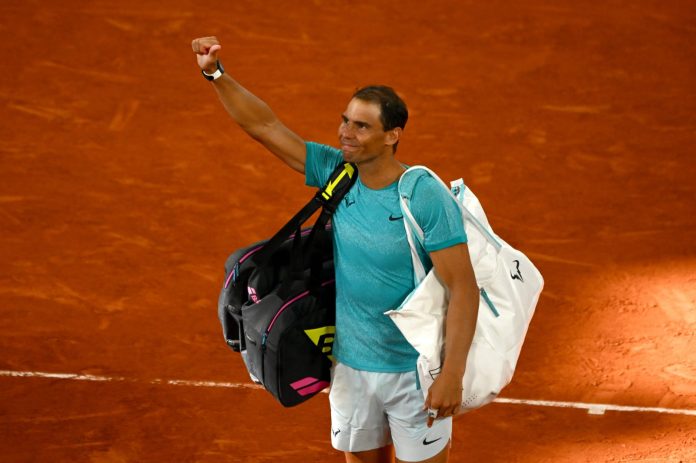 Rafael Nadal debutó y se despidió del cuál podría ser su último Roland Garros