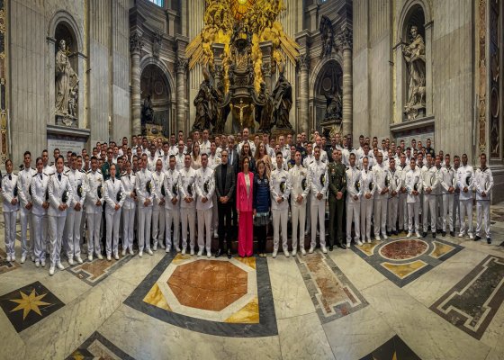 arc. foto. marinos de colombia en el vaticano 13 1