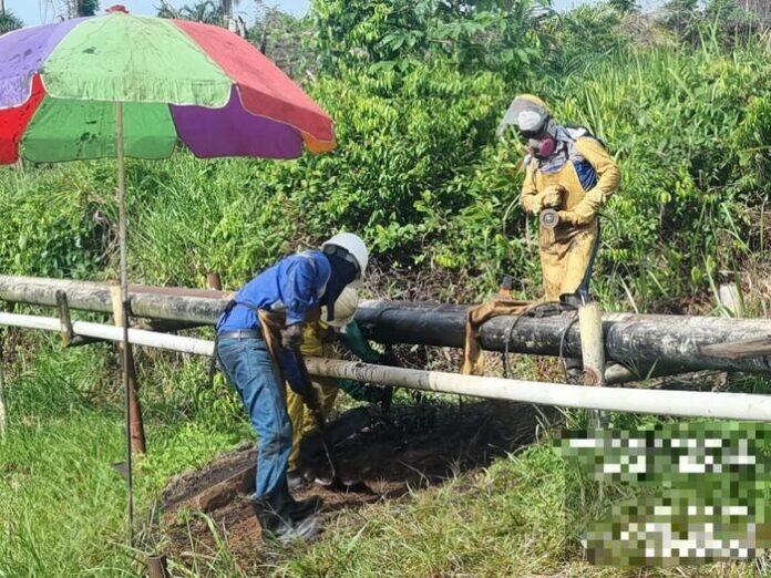 Ejército Nacional desmantela operaciones ilícitas de hurto de crudo en Tibú, Norte de Santander