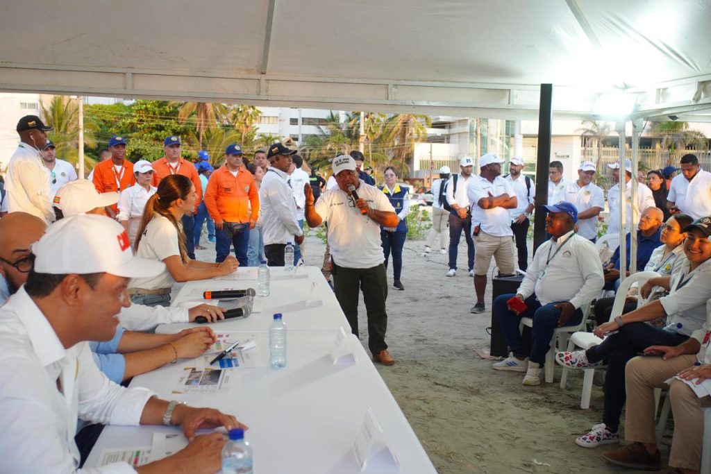 Alcalde Dumek Turbay y director de la UNGRD, Carlos Carrillo, anuncian reapertura de Playa 4 y continuidad del proyecto de Protección Costera 8 WhatsApp Image 2024 06 05 at 8.04.29 PM