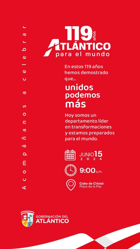 Celebración de los 119 años del Atlántico: Eduardo Verano De la Rosa será el anfitrión 1 WhatsApp Image 2024 06 14 at 8.43.16 AM