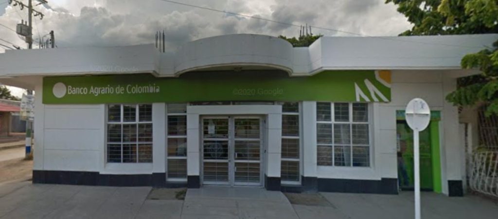 'Taquillazo' en sucursal del Banco Agrario de Repelón, Atlántico 1 Banco Agrario 0