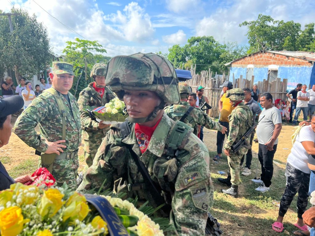 Honores Soldado Rodolfo Gonzalez