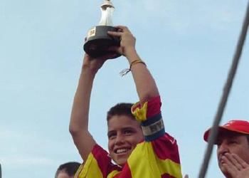 James Rodriguez cuando era nino
