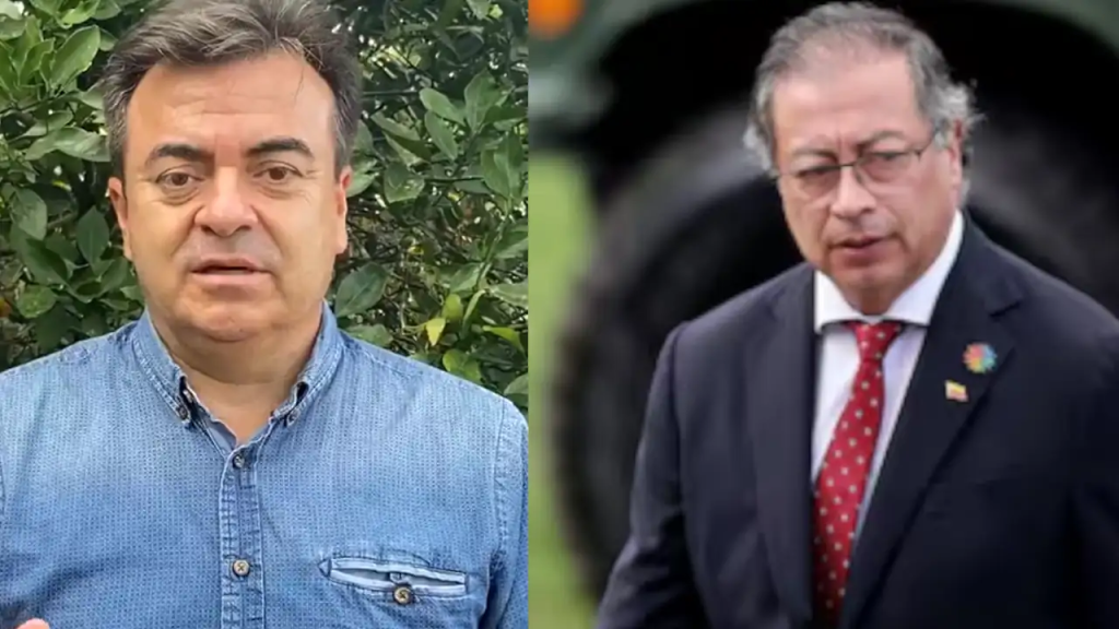 Petro tacha de "sinvergüencería" las acusaciones de financiar al ELN y asegura haber salvado recursos públicos: "Fue este pechito" 1 Olmedo Lopez y Gustavo Petro
