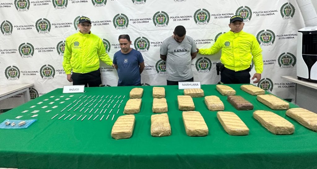 La Policía Metropolitana de Santa Marta desmanteló red de microtráfico en el barrio 'Pescaito' 2 1 11