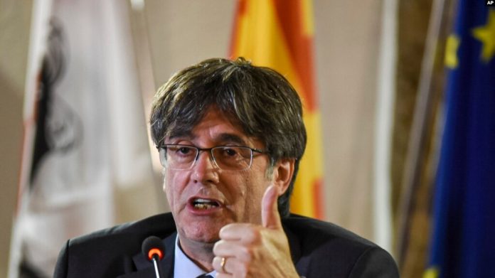 Exlíder catalán Puidgemont anuncia regreso a España pese que puede ser arrestado