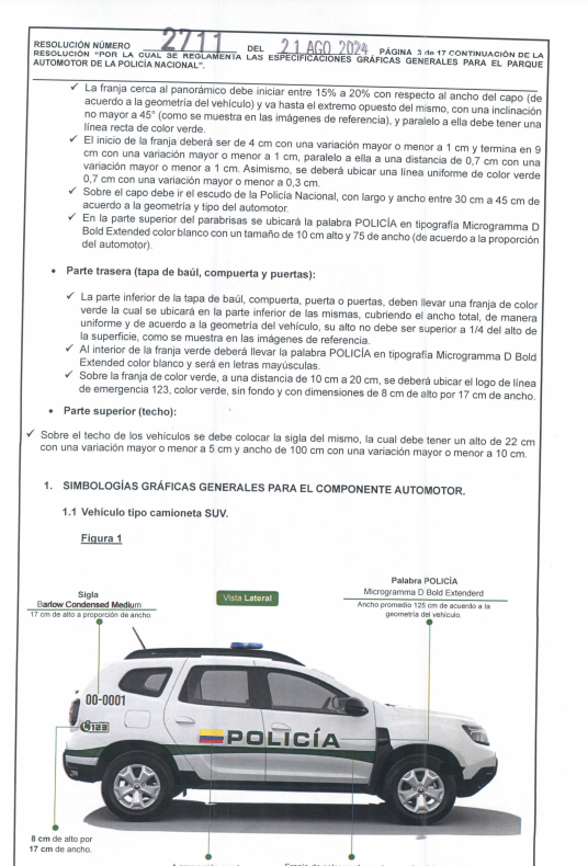 La Policía Nacional cambiará nuevamente el diseño y color de sus vehículos: el verde reemplaza al azul 2 GVmgBGPWsAA XIA