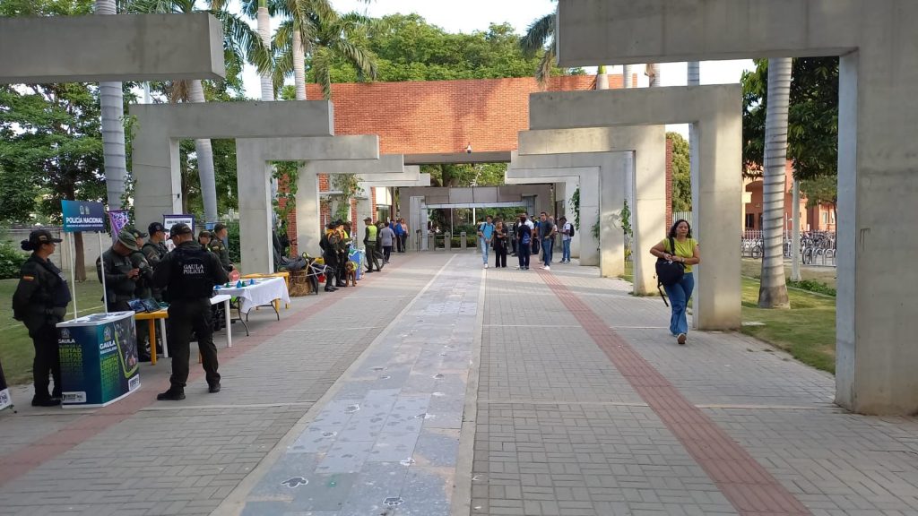 Policía Metropolitana de Santa Marta refuerza la seguridad en la Universidad del Magdalena 6 WhatsApp Image 2024 08 05 at 1.07.39 PM 3