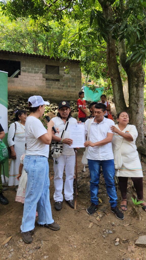 En Magdalena y Cesar, Agencia Nacional de Tierras entrega más de mil 300 hectáreas al pueblo indígena Ette Ennaka – Chimila 5 b05979fb 68ea 45ab 82a5 bae2d830d989