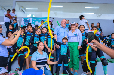 Alcalde de Ciénaga inaugura la primera fase de las adecuaciones del estadio de fútbol 2 Captura de Pantalla 2024 09 03 a las 10.35.35 a. m