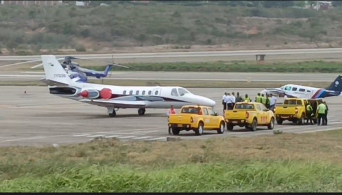 Autoridades colombianas confirman aterrizaje ilegal de un avión procedente de Venezuela en el Aeropuerto Camilo Daza de Cúcuta 1 GX7ulhRXEAMFCWl