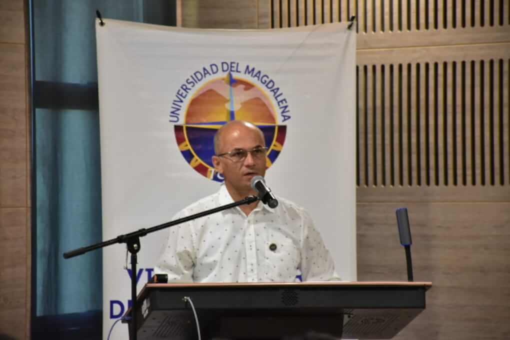 Jean Linero Cueto exvicerector de Extension y Proyeccion Social