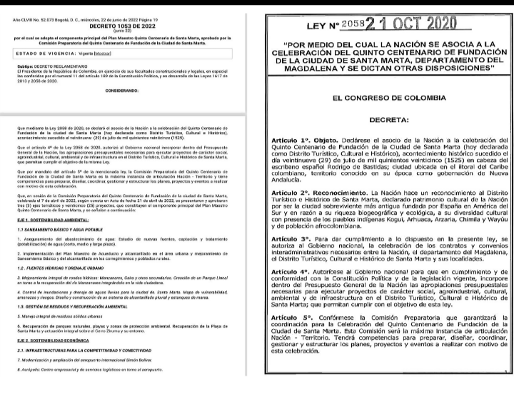 Ministro de Cultura carece de empatía con Santa Marta y su historia”, Diputado Hernando Guida 1 Screenshot 20240905 215844 788
