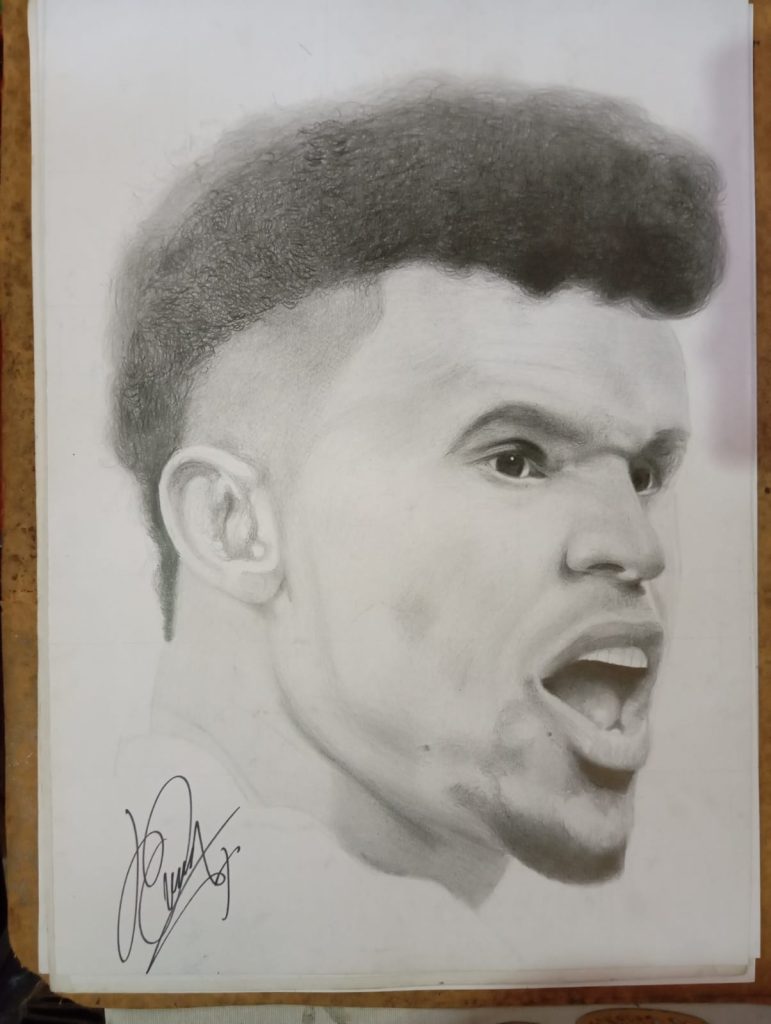 Adalberto Viñas, el artista que retrata la cara del fútbol colombiano 5 WhatsApp Image 2024 09 18 at 09.41.27 2