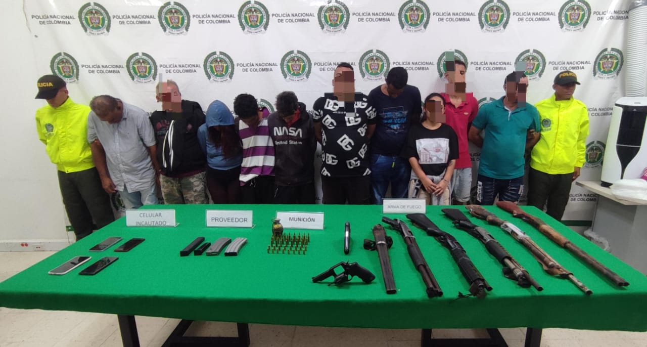 Duro golpe contra Clan del Golfo en Ciénaga: 10 capturados por homicidio, porte ilegal de armas de fuego y tráfico de estupefacientes 1 WhatsApp Image 2024 09 21 at 9.08.15 AM 1