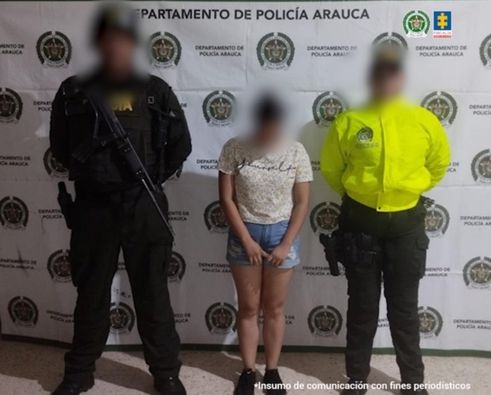Mave Dariana Herrera Lamus judicializada por actos sexuales con menor de 14 anos