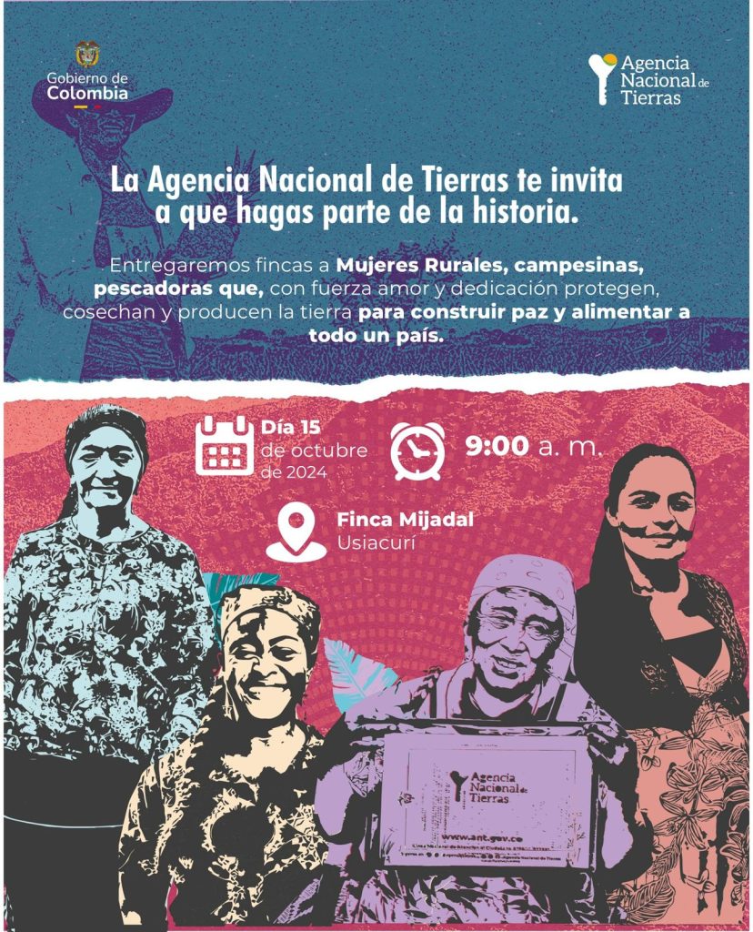 Revuelo en Usiacurí: ANT entrega tierras a mujeres sin vocación campesina 1 WhatsApp Image 2024 10 15 at 21.48.35