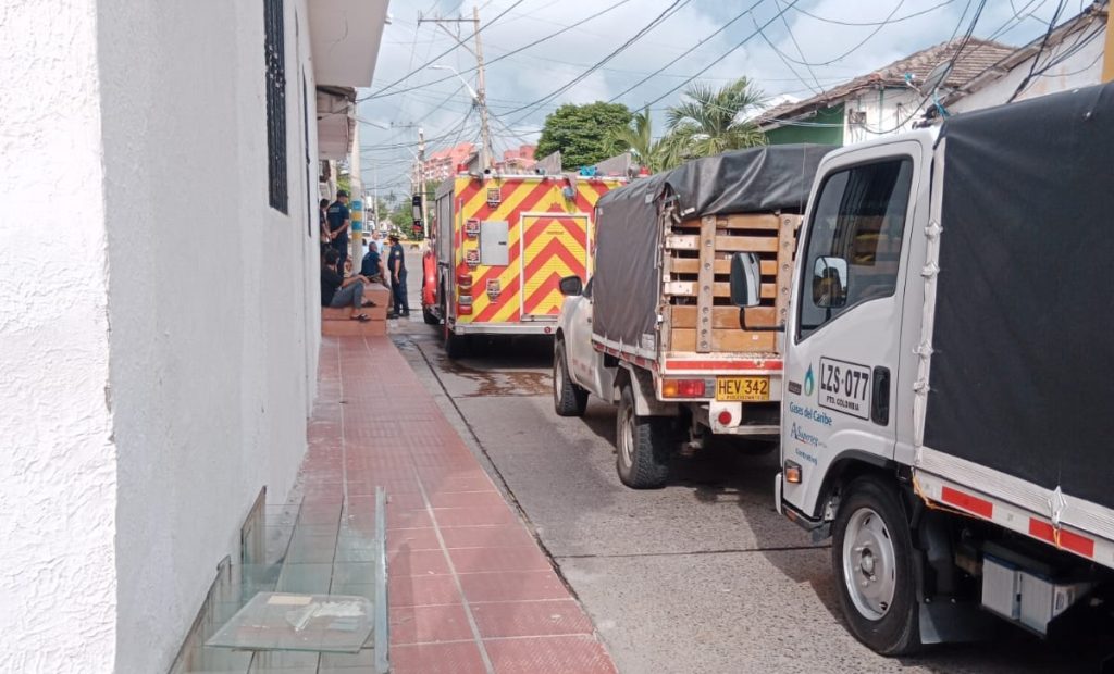 Fuga de gas en la parte externa de bodega en Barrio Abajo, alarmó a la comunidad 2 ed4eaadc 1771 4a2e 8d14 959d3ea7b105