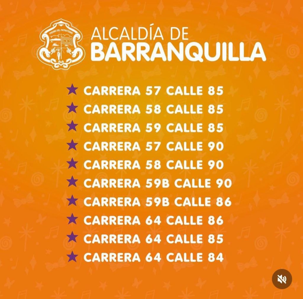 Cierres viales en Barranquilla por el Evento ‘Fantastiquilla’ 1 fba829b6 221f 4270 9394 cc60643826c6