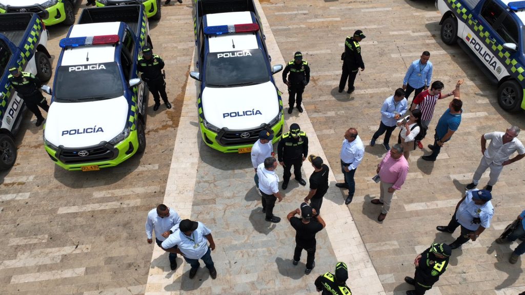 Fortalecimiento del Distrito para la operatividad en seguridad muestra resultados 2 Acciones y dotacion Policia 1 1