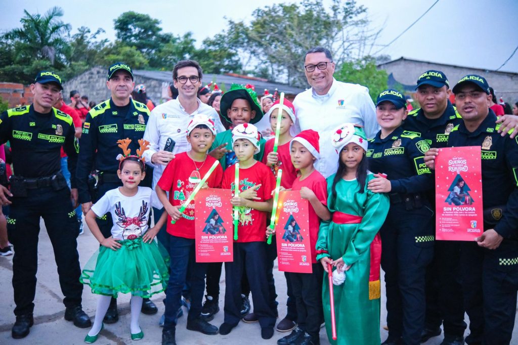 Caravana de la Gobernación recorrió el Atlántico para concientizar sobre el uso de la pólvora 4 09055408 e862 42d0 b1db 690b47d7212f