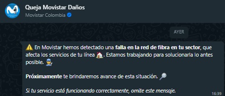 Caída de internet Movistar hogar en el suroccidente de la ciudad, tiene descontentos a usuarios tras 24 horas sin servicio 1 09eaa563 13f1 4125 a308 2309bfa524ff 7