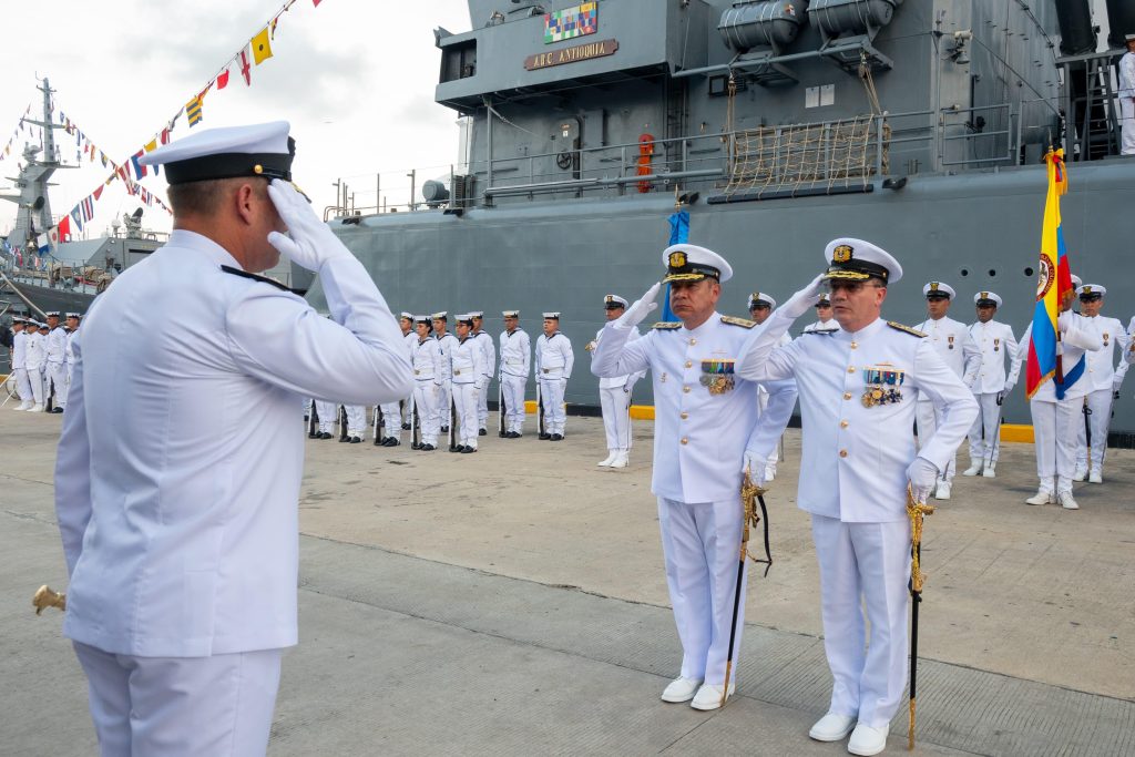Durante una ceremonia militar en Cartagena: asume nuevo Comandante de la Fuerza Naval del Caribe 1 2882eb8d 8582 49ef 8030 b4fcec7d2c1f