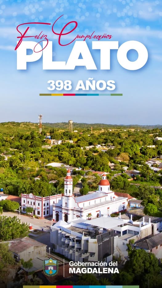 Hoy celebramos 398 años de historia, cultura y tradición del municipio de Plato 4 469893734 1027870392689834 9220507920289328453 n