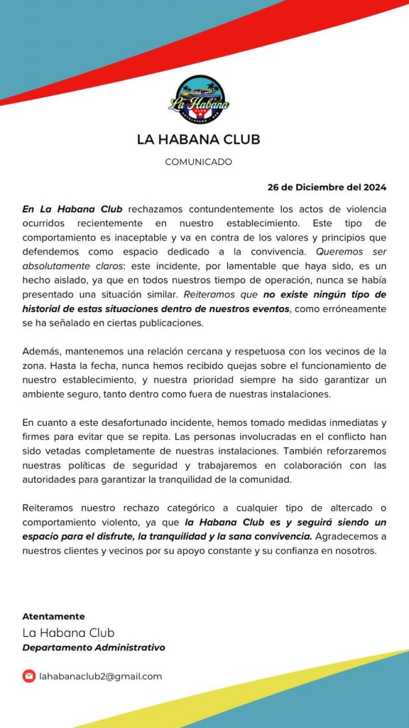 La Habana Club rechaza actos de violencia y refuerza compromiso con la comunidad de Plato, Magdalena 1 471422303 555951177419092 8156590851173597448 n