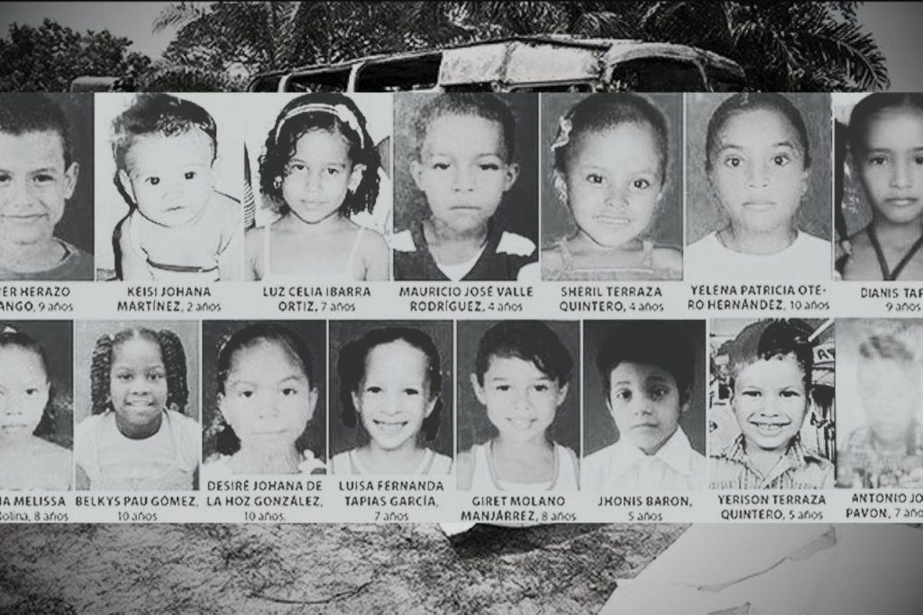 A 10 años de la tragedia en Fundación: Consejo de Estado define responsabilidades por incendio de bus escolar 1 NINOS VICTIMAS DEL INCENDIO A 10 anos de la tragedia en Fundacion Consejo de Estado define responsabilidades por incendio de bus escolar