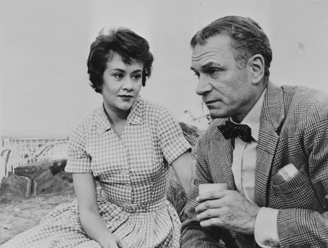 Joan Plowright contrajo matrimonio con el legendario actor y director britanico Laurence Olivier 2