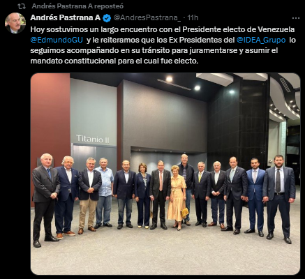 Edmundo González se prepara para asistir a la posesión presidencial en Venezuela desde Panamá 5 image 4