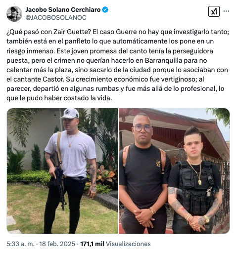 ¿Quién es la poderosa mujer que ostenta y maneja tanto poder en el círculo cercano de Alex Char?: Jacobo Solano 10 Captura de Pantalla 2025 02 18 a las 3.35.08 p. m