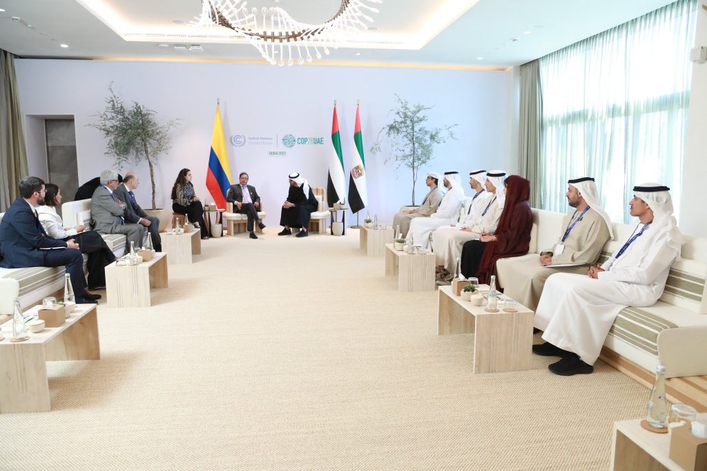 Dubái, Reunión con Mohamed bin Zayed Al Nahayan, Presidente de Colombia 1 GAVmIyYXwAAycjZ