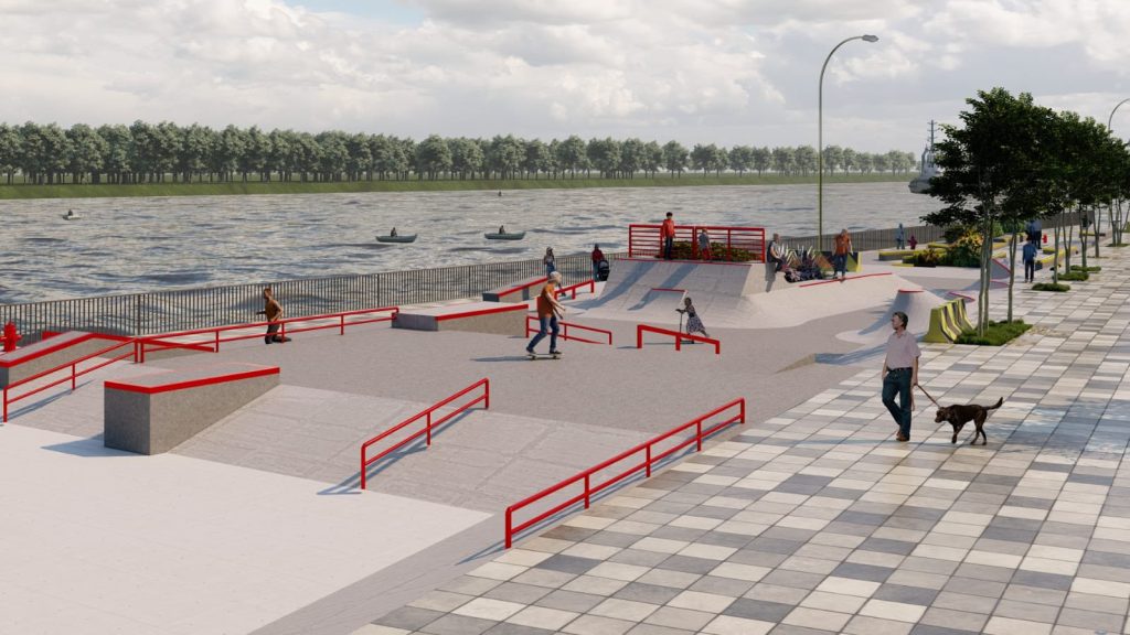 Barranquilla tendrá Skatepark de talla internacional en el Gran Malecón 3 Gi8se1wWUAAxzlB